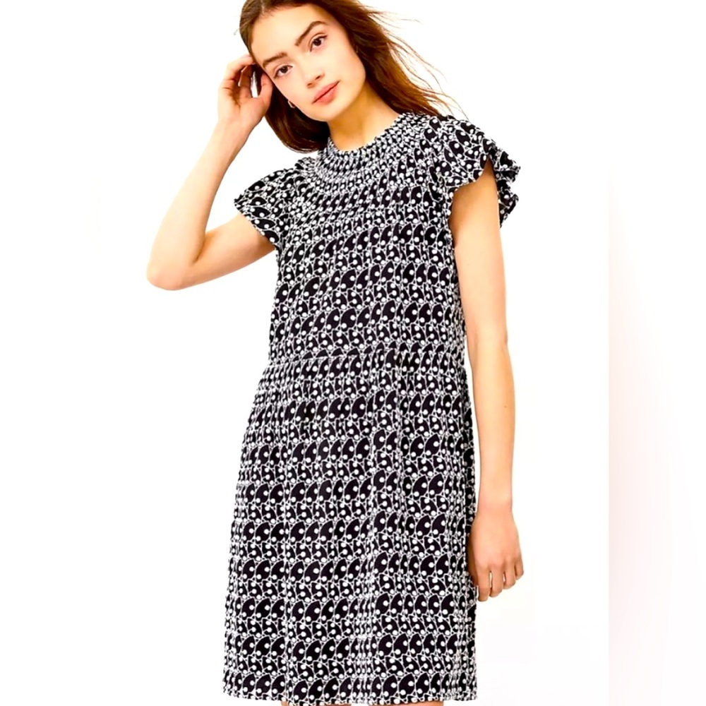 NWOT Ann Taylor and Loft Black and White dress